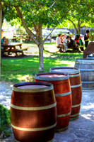 V.Sattui_Visitor Lawn with barrels 3