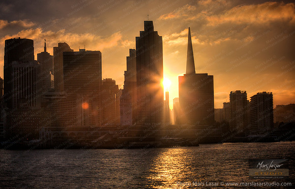 San Francisco Bay Dusk 1