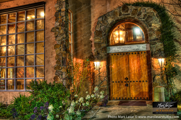 Peju Tasting Room Door