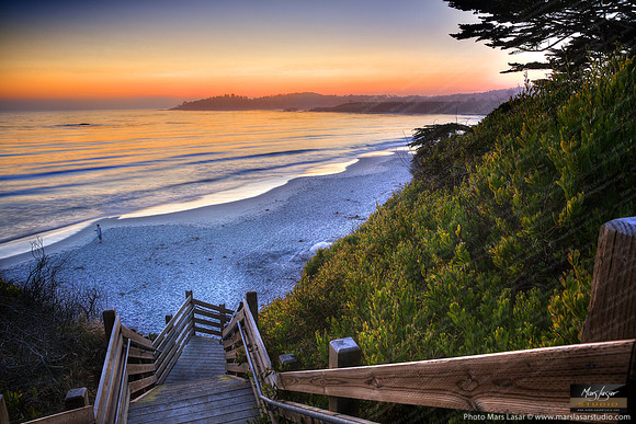 Carmel Beach Twilight