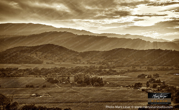 October Sunset_sepia