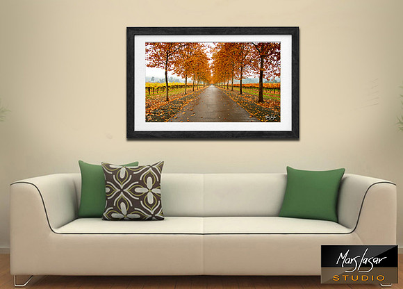 Fall Leaves_living room