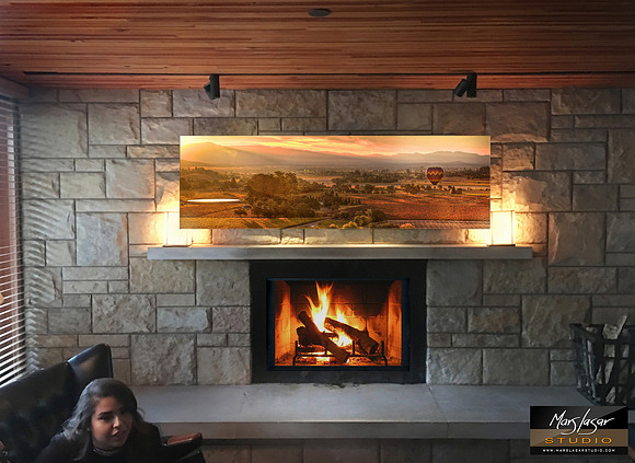 Napa Valley Fall Sunrise_pan print