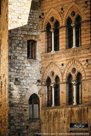 the old walls of italy