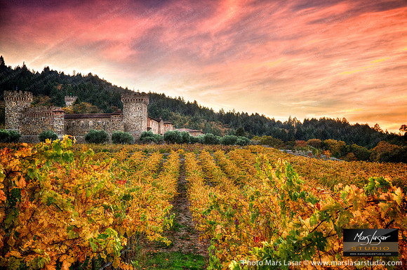 Castello Di Amorosa Fall