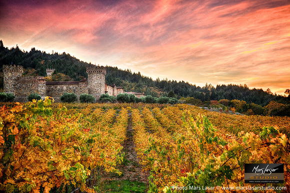 Castello Di Amorosa Fall