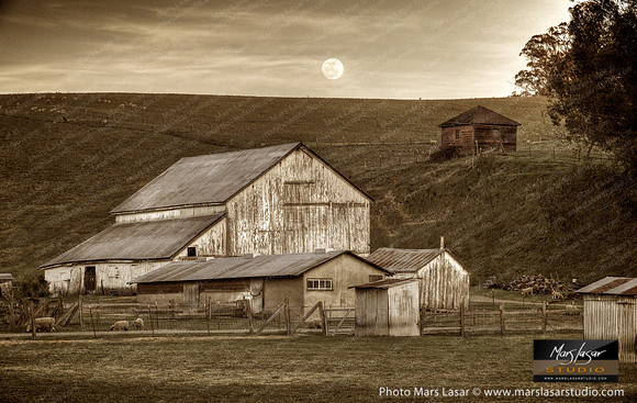 Valley Of The Moon Barn_sepia