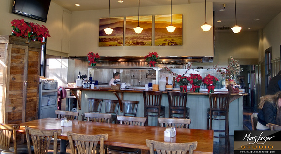 Pacific Blues Restaurant_install