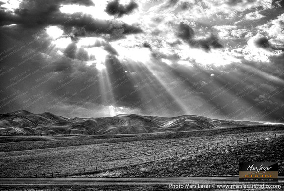 Messages From Above 2 B&W