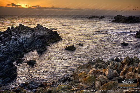 Pebble Beach Sunset
