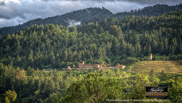 Dramatic Castello Di Amorosa