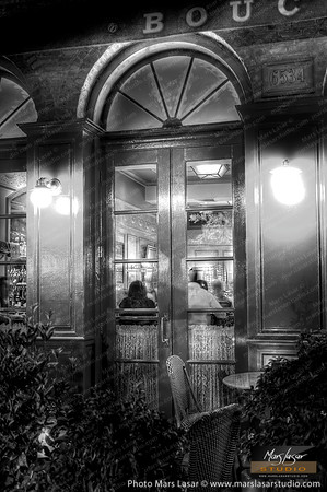 Yountville Eve B&W