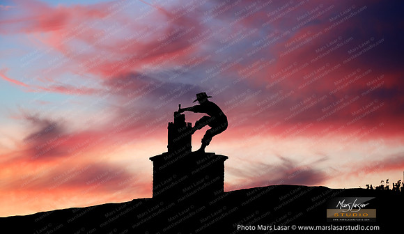 The Grape Crusher Sunset