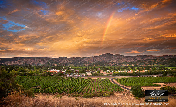 Yountville Summer Sunset 2
