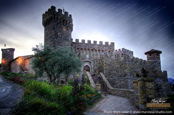 Castello Di Amorosa Twilight
