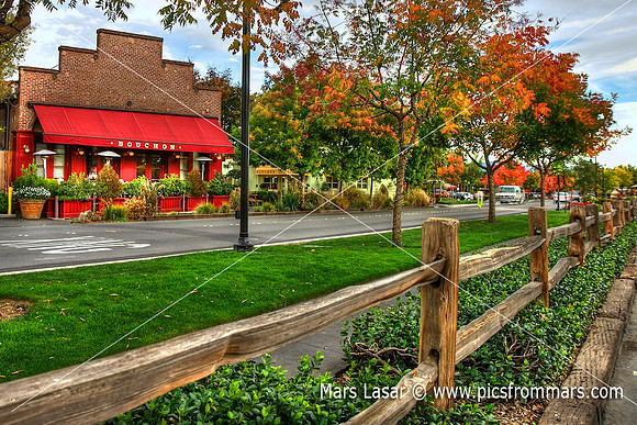 Yountville Fall Street 3