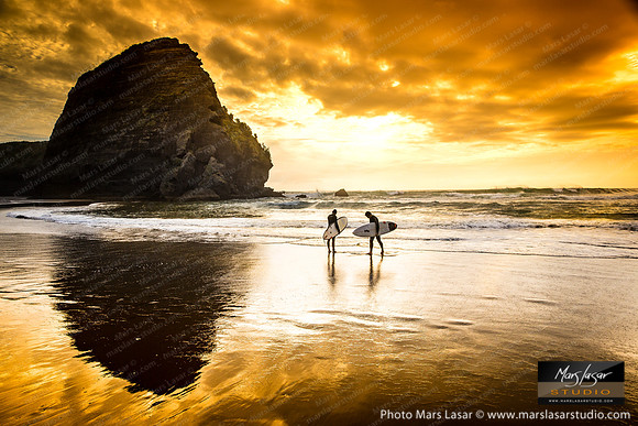 Bethells Beach Sunset