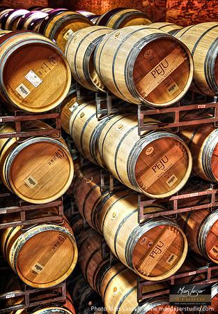 Peju Wine Barrels