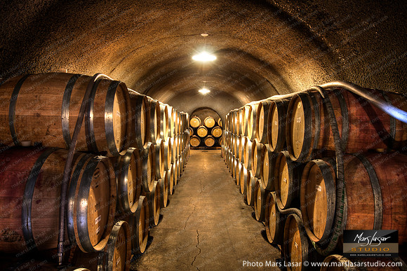 Castillo De Amorosa Barrell Room 3
