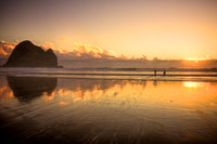 Piha Beach Reflections